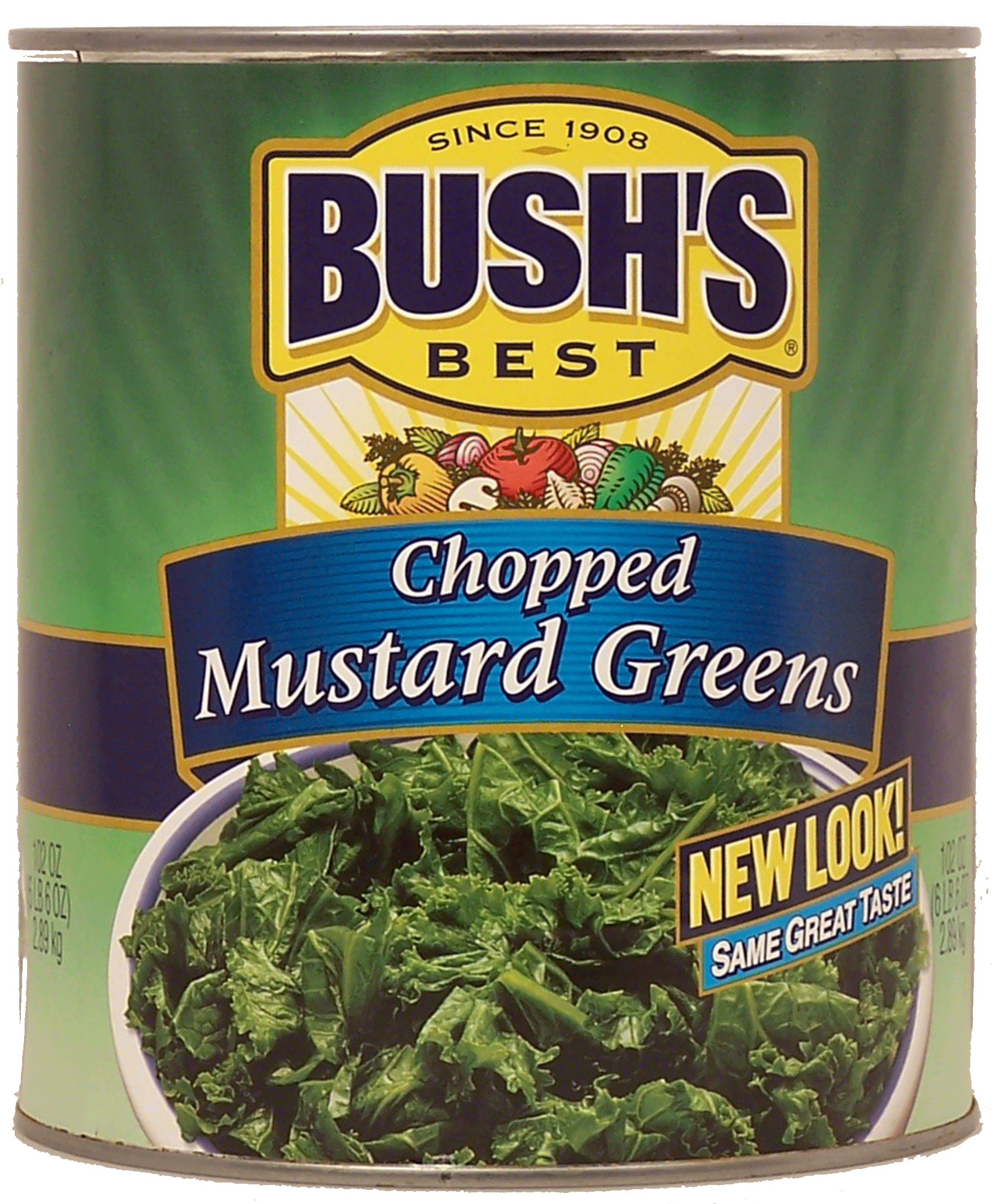 Bush's&nbsp;Best&nbsp;chopped mustard greens Full-Size Picture